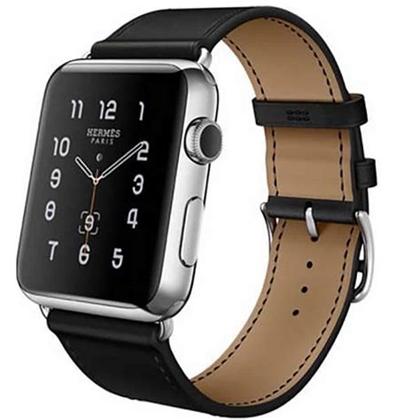 apple watch hermes bracelet noir|hermes apple watch band 42mm.